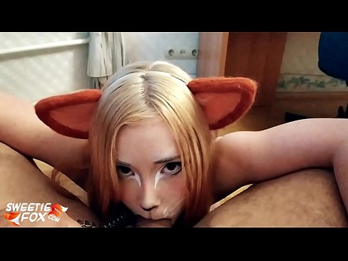 ❤️ Kitsune gleypa pikk og ásamt í munninum ❤️ Klámmyndband á is.hdporn24.ru ❌️